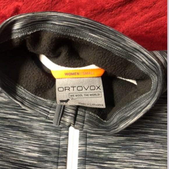ORTOVOX Womens Size Small MERINO LIGHT MELANGE JACKET GRAY / GREY (not blue) - Picture 3 of 15